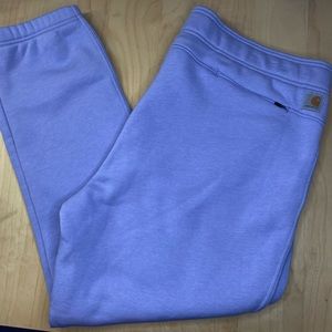 Carhartt Women's Relaxed Fit Jogger Sweatpant Size XL Purple